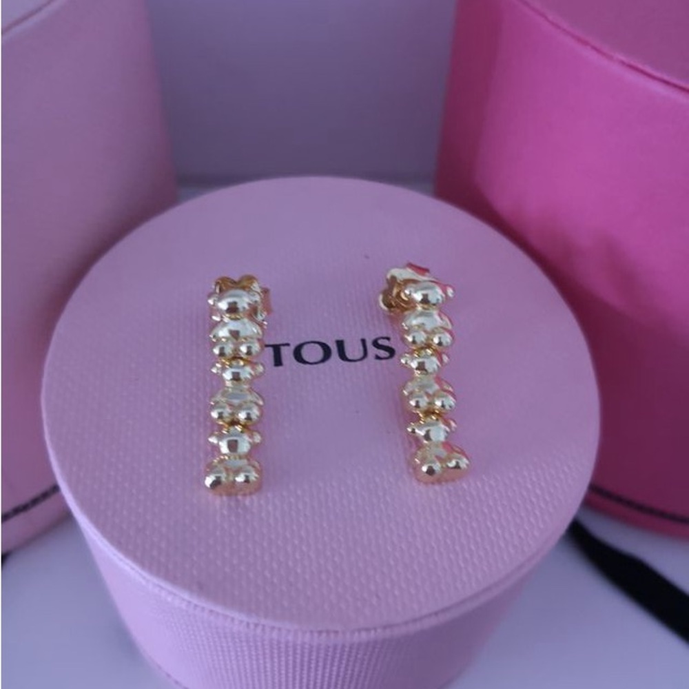 - Bear Gold Earrings for Women